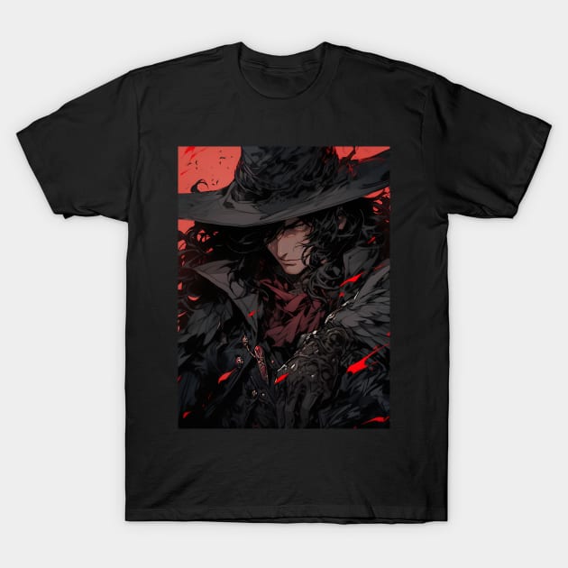 Hunters of the Dark: Explore the Supernatural World with Vampire Hunter D. Illustrations: Bloodlust T-Shirt by insaneLEDP